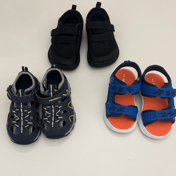 Boys Shoes Bundle – Size 7/24 – Merrell, Carter’s & More - Picture 1 of 15